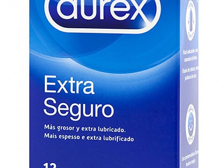 Condones Durex Extra Seguro 12 uds 