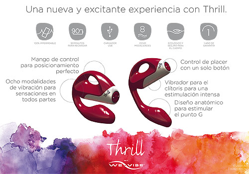 We Vibe Thrill ¡Coge tu vibrador por el mango!