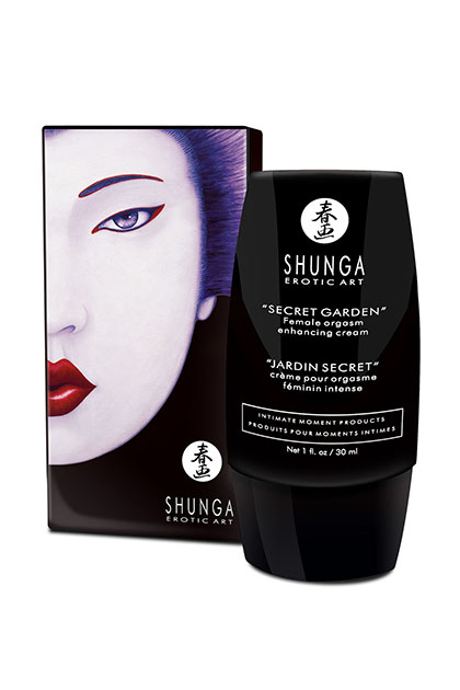 Crema para Orgasmo Femenino Shunga Jardin Secreto