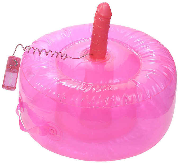 Sillón hinchable con vibrador