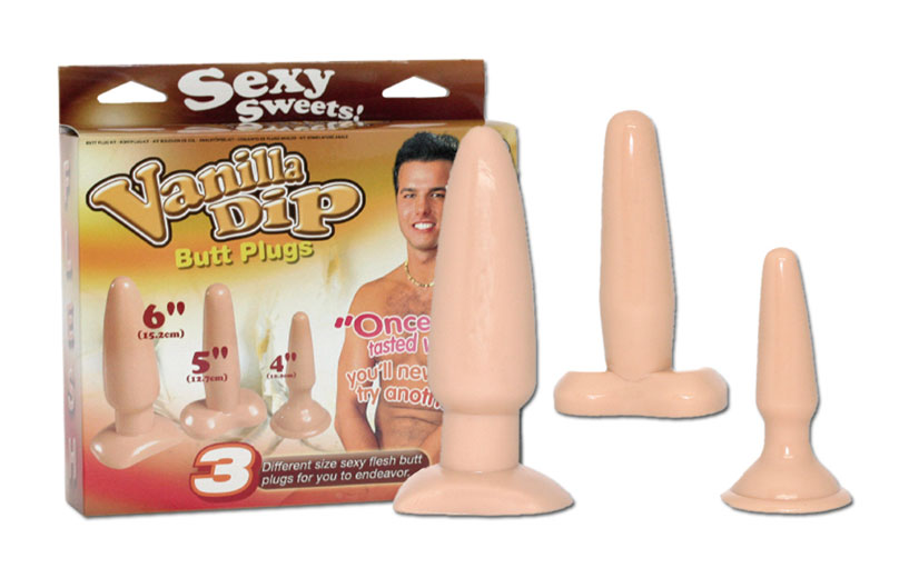 Pack Anal de 3 plugs