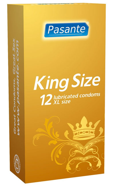 Pasante King Size Preservativos XXL 12 uds.