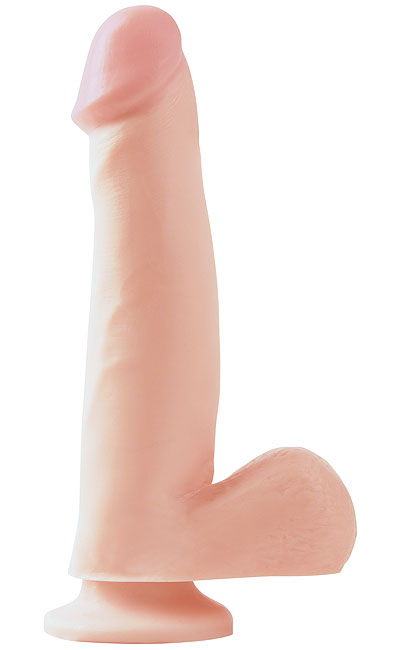 Consolador Pene con Ventosa de 19 cm