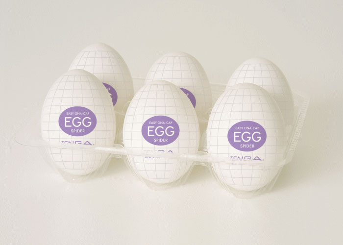 Huevo Tenga Egg Spider Pack 6 uds