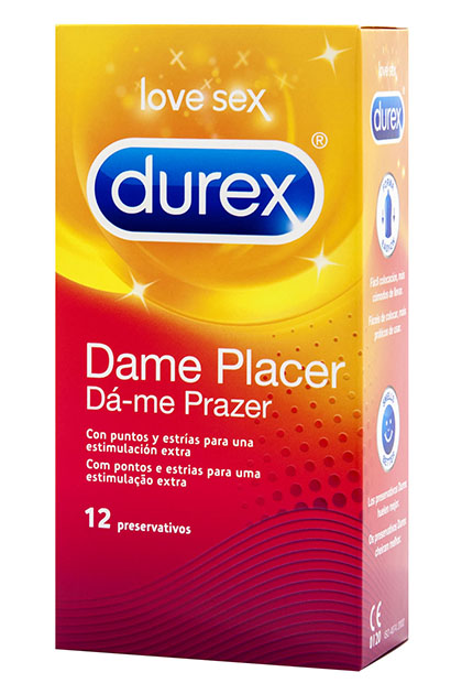 Preservativos Durex Dame Placer 12 uds 
