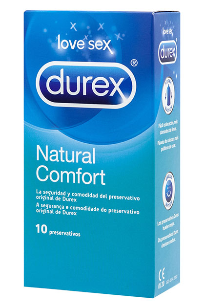 Preservativos Durex Natural Comfort 10 uds.