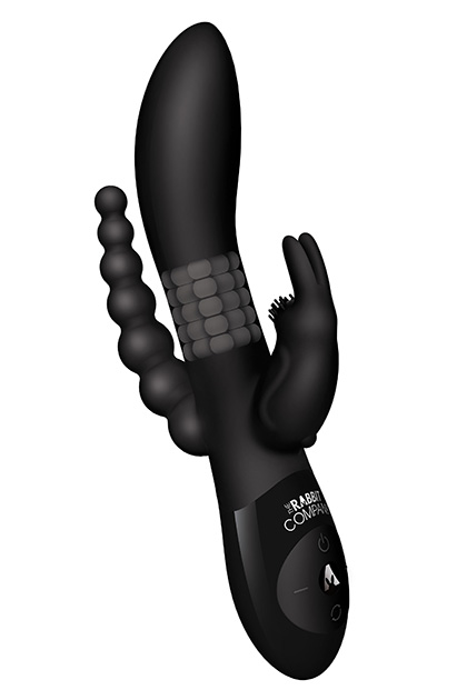 Vibrador triple Beaded Rabbit