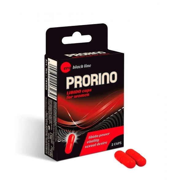 Pastillas Afrodisiacas Mujer Prorino Libido 2 Caps